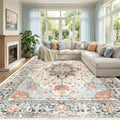 RELEANY Washable Area Rug, Large 10'x12' by RELEANY