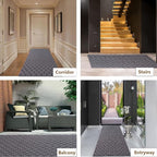Petgrow Heavy Duty Hallway Runner Rug 2FTX8FT, Custom Size Backed Non-Slip Area - Image 6