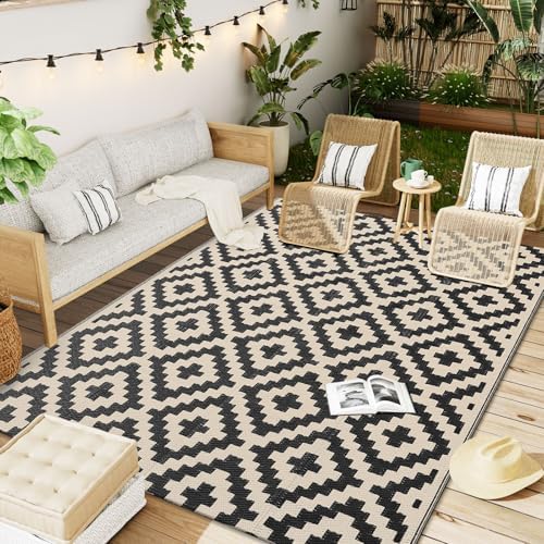 OLANLY Outdoor Rug 5x8 ft Waterproof Reversible Mat by OLANLY
