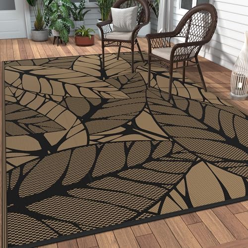 GENIMO Outdoor Rug, Waterproof Plastic Rugs by GENIMO
