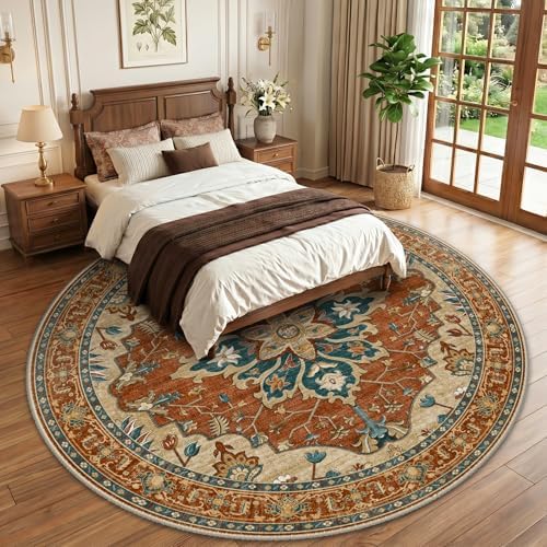 RELEANY Washable Area Rug, Round 10ft - Image 2