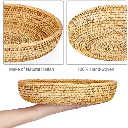 Hipiwe 9.9" Round Key Basket Bowl - Image 4