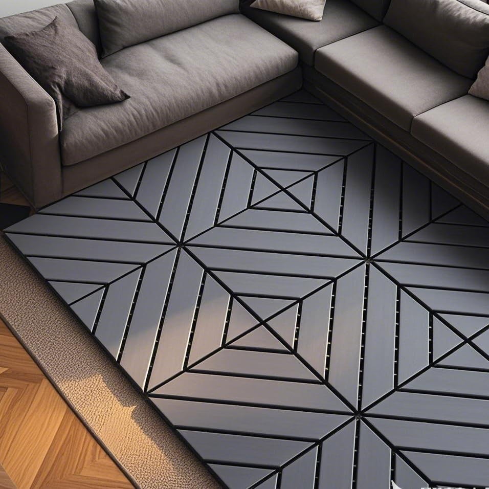 Patio Deck Tiles 12‘’x12'' Waterproof and Non-Slip Interlocking Deck Tiles - Image 6