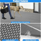Drainage Mat Roll, Non Slip PVC Pool Floor Mat - Image 3