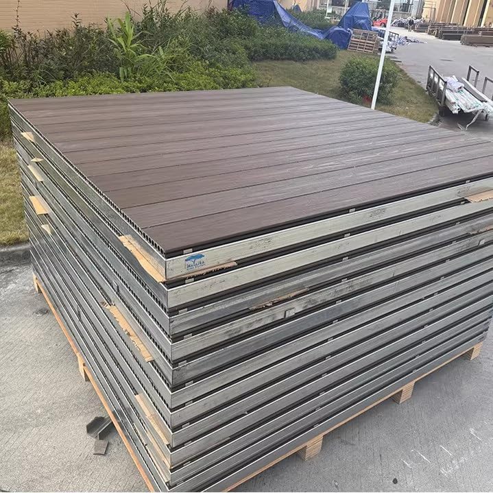 Heavy Duty Adjustable Height Decking Platform – Wood Plastic Composite Modular - Image 3