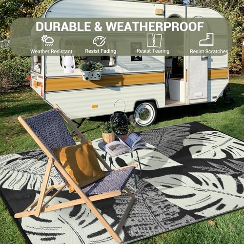 GlowSol Waterproof 5x8 Outdoor Rug - Image 7