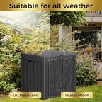 Outdoor Storage Box, 35 Gallon Waterproof Deck Box, Quick Snap-Lock Resin - Image 5