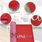 AAZZKANG Red Door Mat Large 48"x18" - Image 4