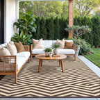 GENIMO Outdoor Rug, Waterproof Plastic Rugs - Image 3
