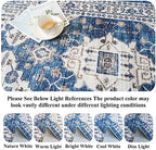 2x5 Washable Hallway Runner Rug: Indoor Farmhouse Entryway Kitchen Rugs - Image 3