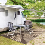 GENIMO Outdoor Rug, Waterproof Plastic Rugs - Image 5