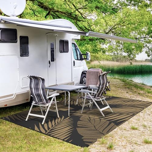 GENIMO Outdoor Rug, Waterproof Plastic Rugs - Image 5
