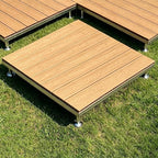 Heavy Duty Adjustable Floating Deck Platform Patio Flooring 84x84cm by Unknown