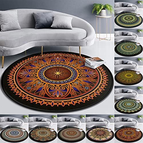 Chair Mat for Hardwood Floor Anti-Slip Floor Protector Round Gaming Computer - Image 4
