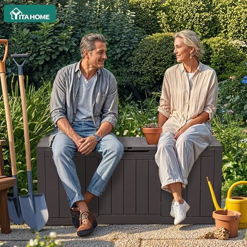 YITAHOME 80 Gallon Outdoor Storage Box - Image 2
