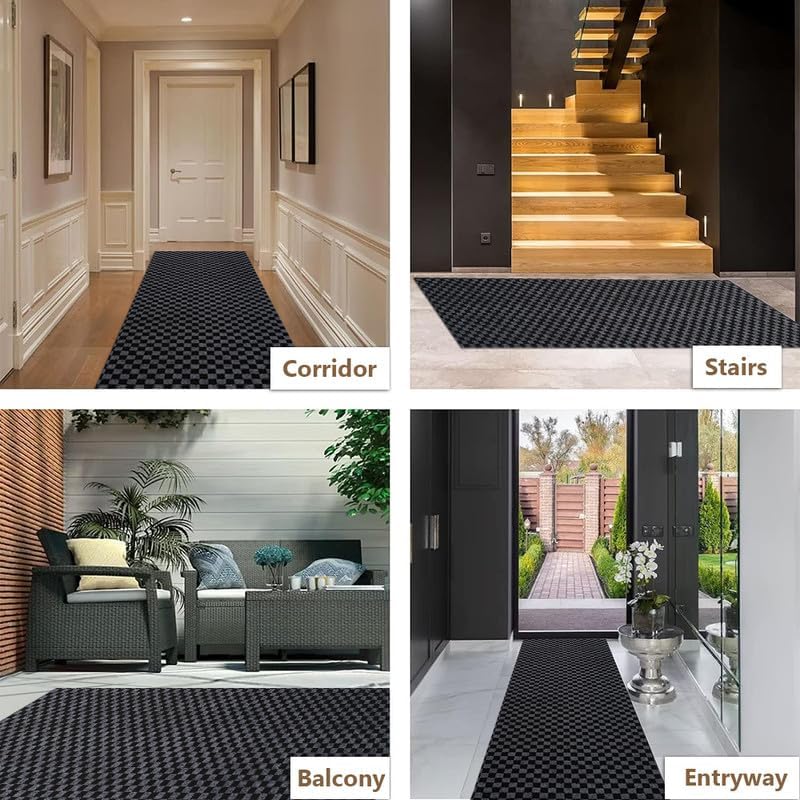 Petgrow Hallway Runner Rug 2FTX32FT, Super Skid Resistant TPR Backing Area Rug - Image 6
