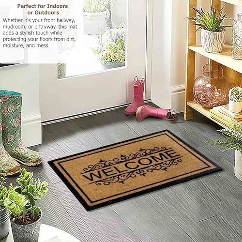 Gardenised Heavy Duty Coco Coir Doormat - Image 4