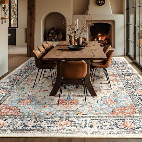 RELEANY Washable Area Rug, Large 10'x12' - Image 3