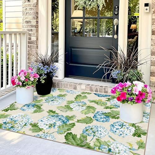 3x5 Floral Entry Rug - Image 3