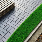 Plastic Interlocking Deck Tiles, 12x12 Inches Waterproof Outdoor Patio Flooring - Image 5