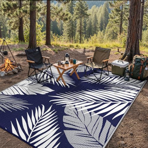 GENIMO Outdoor Rug, Waterproof Plastic Rugs - Image 6
