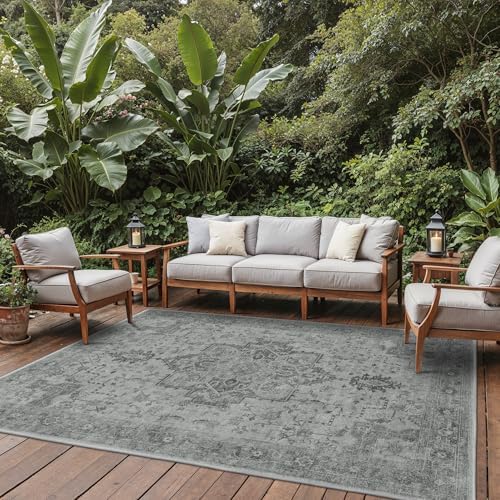 GENIMO Indoor Outdoor Rug, Washable - Image 6