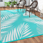 GENIMO Outdoor Rug, Waterproof Plastic Rugs by GENIMO