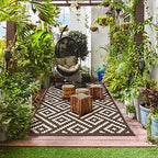 GENIMO Outdoor Rug, Waterproof Plastic Rugs - Image 5