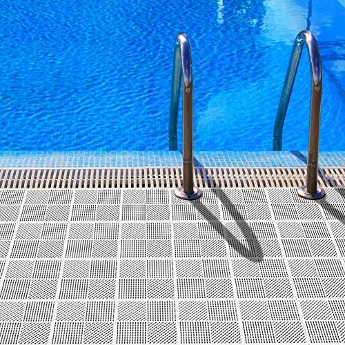 18 Pack Modular Interlocking Floor Tiles Anti-Slip - Image 2