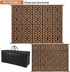 SAND MINE Reversible Mats, Plastic Straw Rug, Modern Area Rug, Large Floor Mat - Image 4