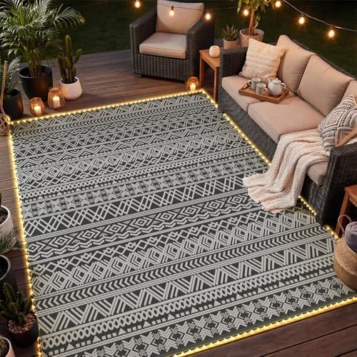MontVoo-Outdoor Rug Carpet 6x9 ft by MontVoo