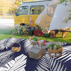 GENIMO Outdoor Rug, Waterproof Plastic Rugs 10'x14' - Image 3