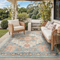 GENIMO Indoor Outdoor Rug, Washable by GENIMO