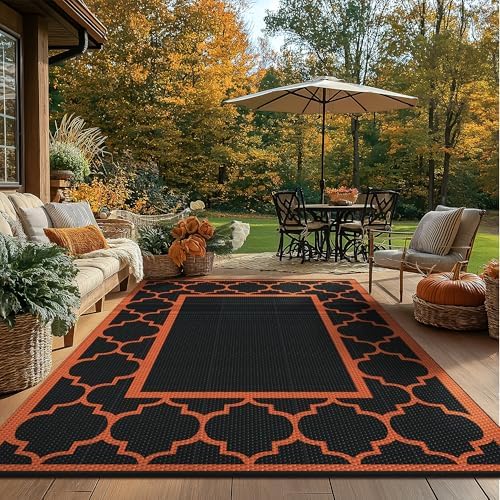 GENIMO Outdoor Rug, Waterproof Plastic Rugs - Image 2