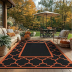 GENIMO Outdoor Rug, Waterproof Plastic Rugs - Image 2