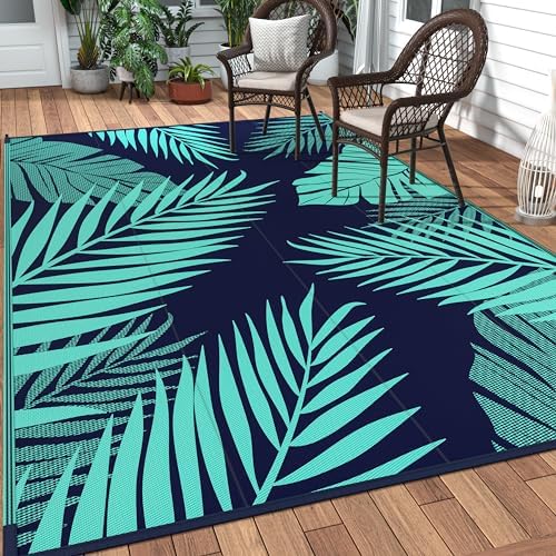 GENIMO Outdoor Rug, Waterproof Plastic Rugs by GENIMO