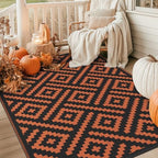 GENIMO Fall Decor Outdoor Rug, Plastic Rugs - Image 2