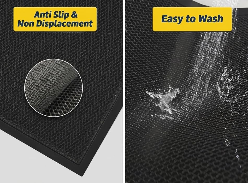 Muddy Mat® Meshy Mat™ Door Mat Heavy-Duty Quick-Dry Floor Mat, Sand & Dirt - Image 5