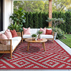 GENIMO Outdoor Rug, Waterproof Plastic Rugs - Image 2
