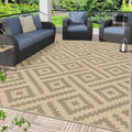 GENIMO Outdoor Rug, Waterproof Plastic Rugs by GENIMO