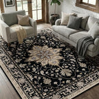 RELEANY Washable Area Rug by RELEANY