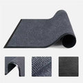 Commercial Door Mat 60"x48", Rubber Waterproof Front Floor Mat by TEROKER