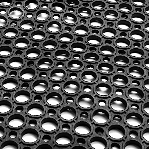 Yesland Rubber Door Mat 61 x 35 Inches, Packed in Roll Durable Non-Slip - Image 4