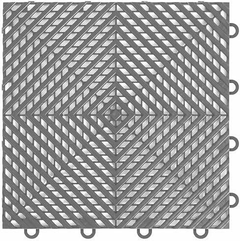 Nitro Tiles Vented by FlooringInc 12" x 12" Interlocking Garage Floor Tiles by IncStores