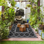 GENIMO Outdoor Rug, Waterproof Plastic Rugs - Image 3