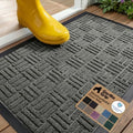 GORILLA GRIP WeatherMAX Door Mat, Indoor Outdoor Use by GorillaGrip