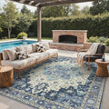 GENIMO Indoor Outdoor Rug, Washable by GENIMO