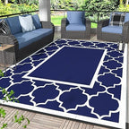 GENIMO Outdoor Rug, Waterproof Plastic Rugs by GENIMO