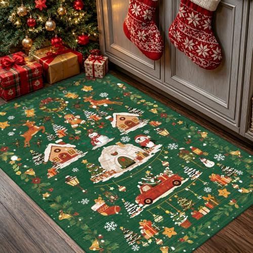 Christmas 2x3 Entryway Area Rug - Image 5