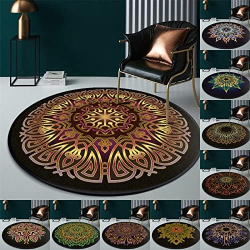 Chair Mat for Hardwood Floor Anti-Slip Floor Protector Round Gaming Computer - Image 4